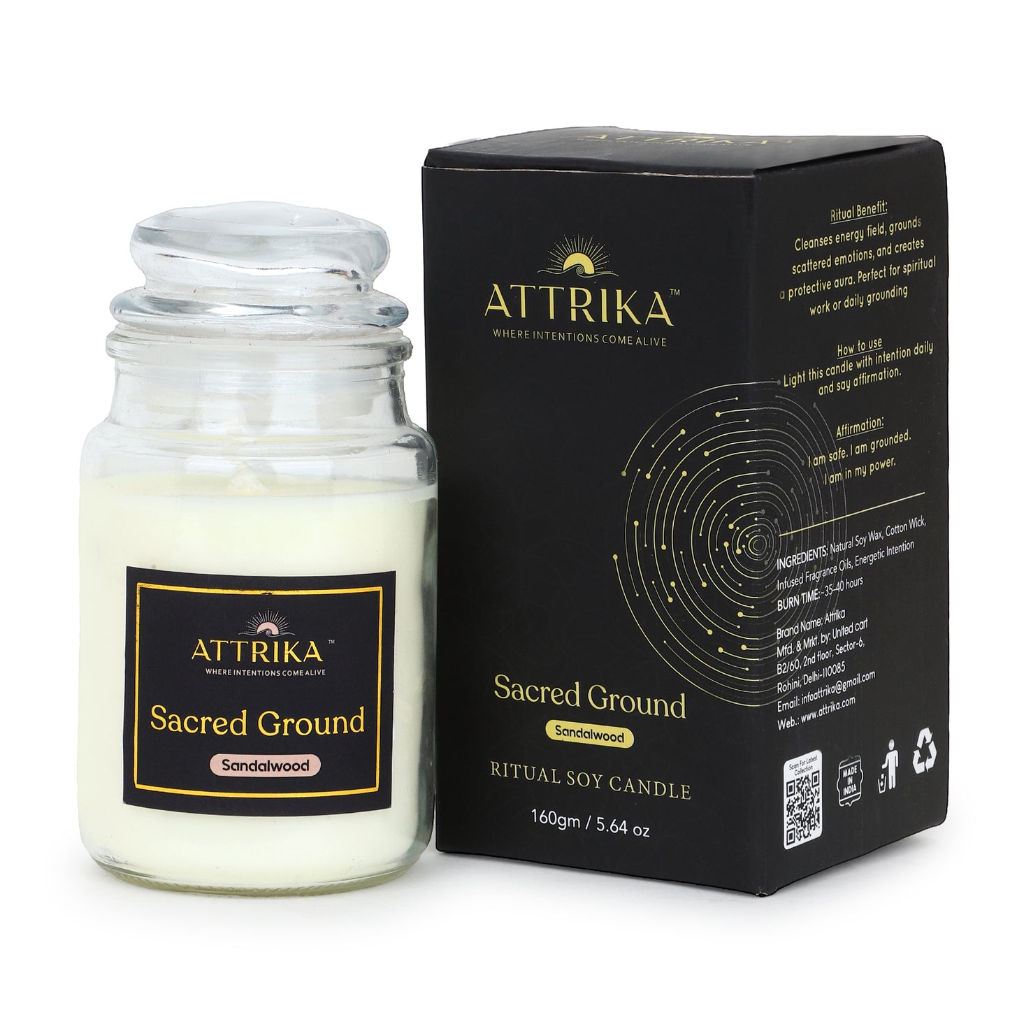 Sacred Ground Candle