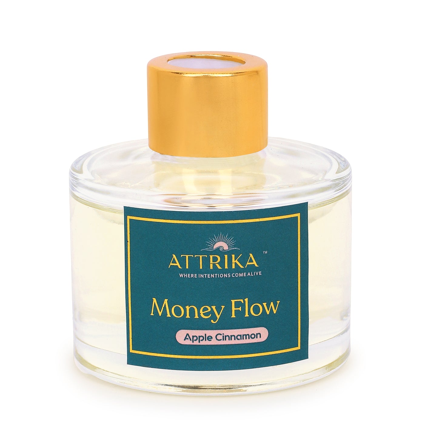 Attrika's Money Flow Reed Diffuser + Divine Love Candle Combo